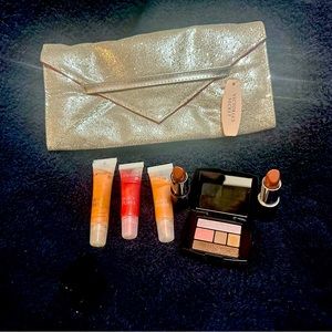 Lancôme Makeup! New! 3 Juicy Tubes, 2Color Design Lipsticks, Eyeshadow palette!